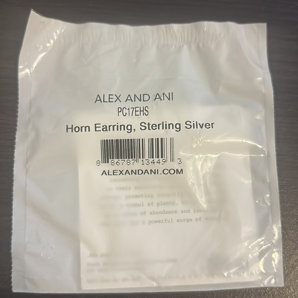 Horn + Crystal Drop Earrings by Alex and Ani - Picture 5 of 5